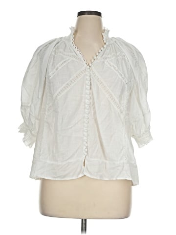 Anthropologie 3/4 Sleeve Blouse (view 1)