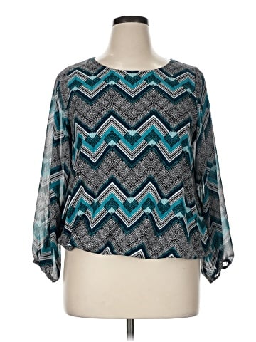 Alfani 3/4 Sleeve Blouse (view 1)
