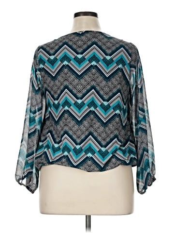 Alfani 3/4 Sleeve Blouse (view 2)