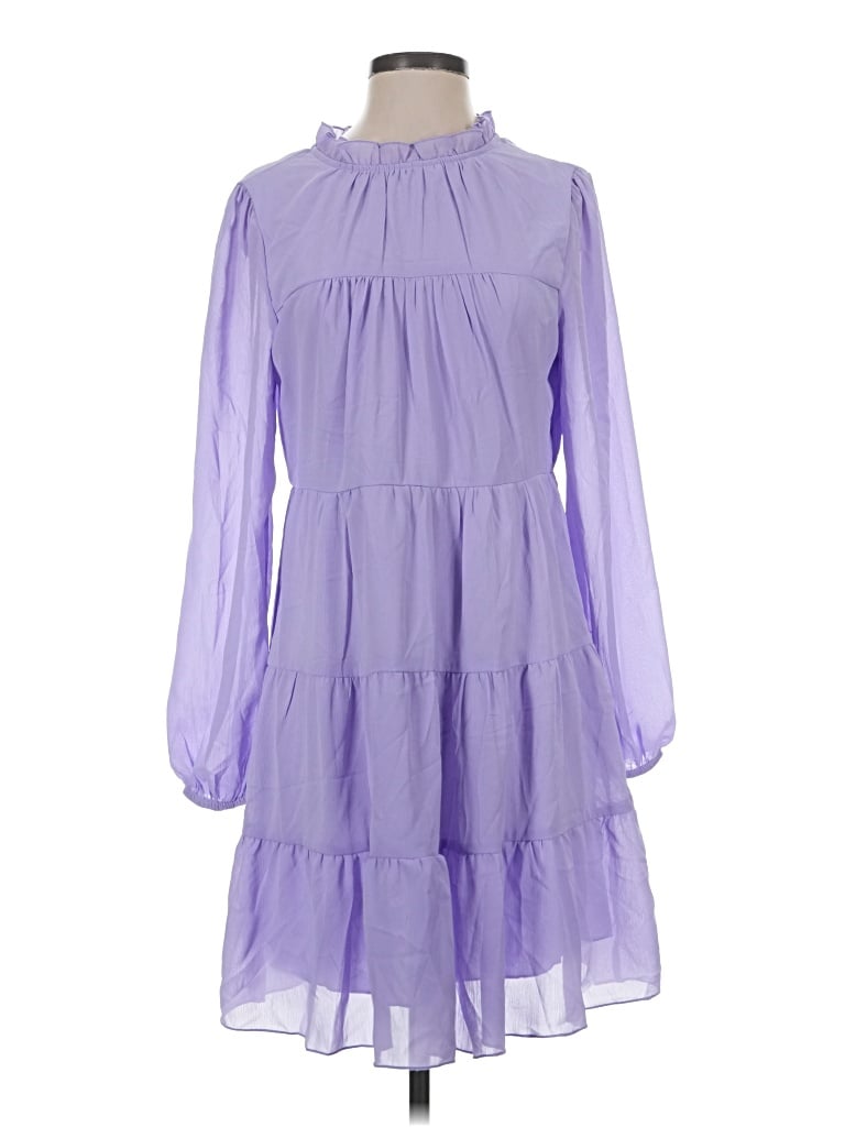 Pre-owned Kirundo Casual Dress In Purple