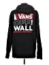 Vans 100% Polyester Black Pullover Hoodie Size S - photo 2