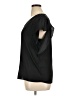 Versona 100% Polyester Black Short Sleeve Top Size XL - photo 5