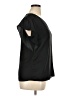 Versona 100% Polyester Black Short Sleeve Top Size XL - photo 4