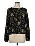 Leith Black Long Sleeve Blouse Size M - photo 1