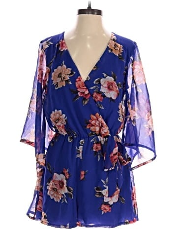 Bailey Blue Romper (view 1)