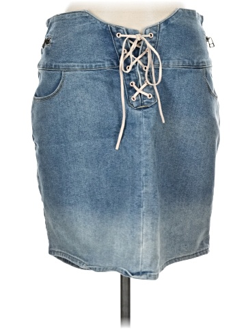 Venus Denim Skirt (view 1)