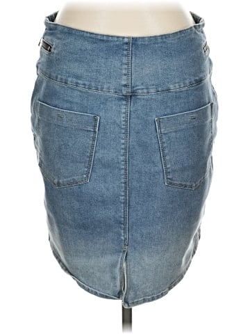 Venus Denim Skirt (view 2)
