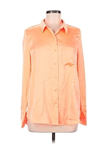 Skies Are Blue Long Sleeve Blouse (view 1)