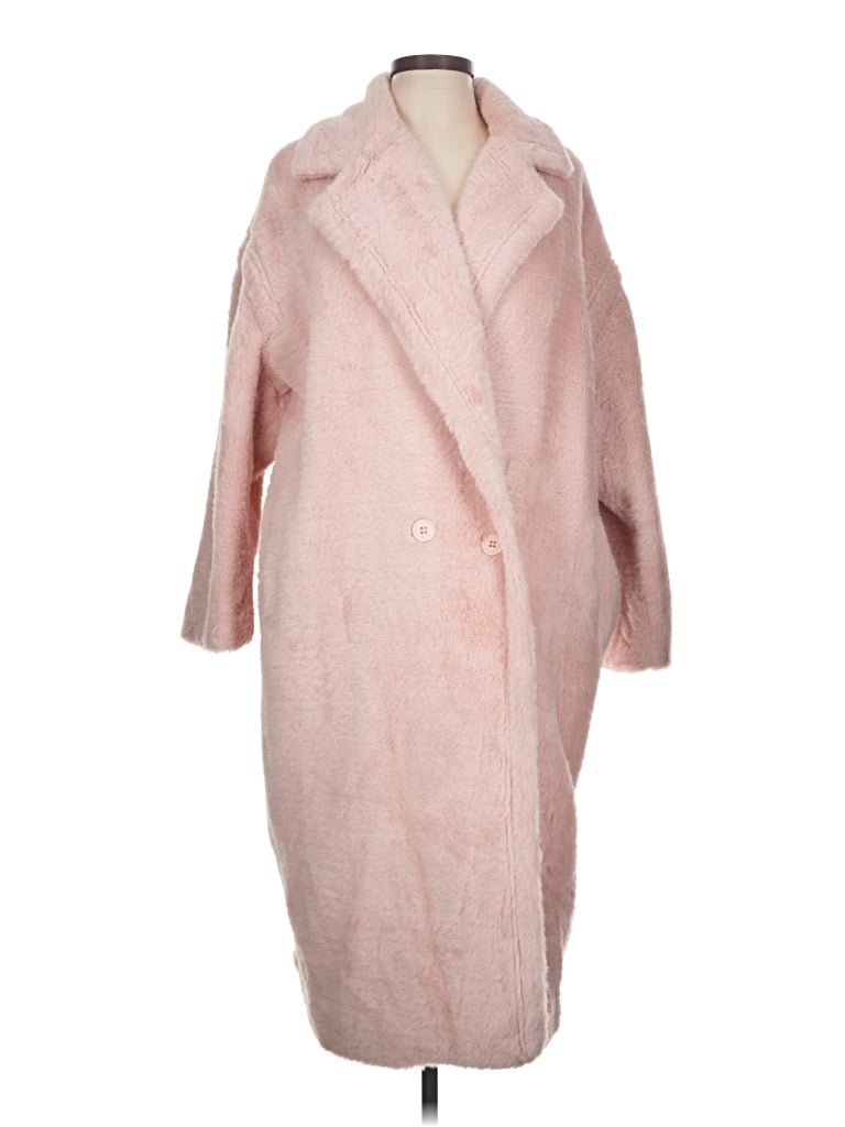 Pre-owned Noize Coat In Pink
