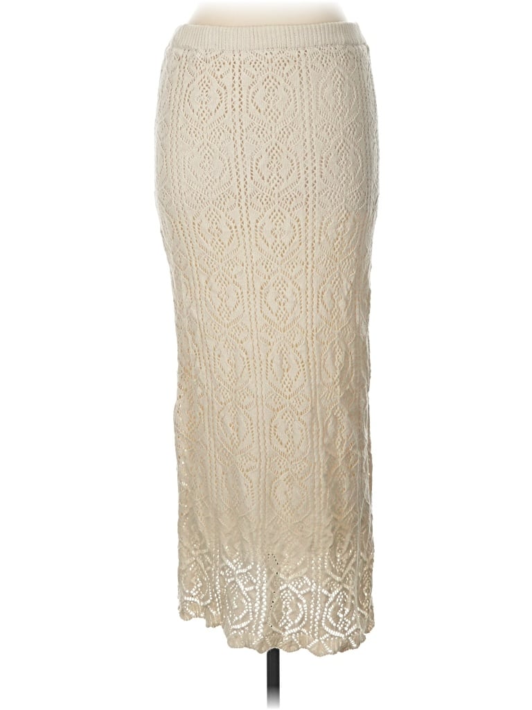 Pre-owned Freshman 1996 Formal Skirt In Ivory