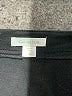 Garnet Hill 100% Wool Solid Black Wool Skirt Size 4 - photo 4