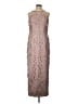 JS Collections 100% Polyester Tan Cocktail Dress Size 14 - photo 1