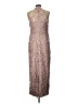 JS Collections 100% Polyester Tan Cocktail Dress Size 14 - photo 2
