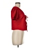 Active USA Red Short Sleeve Blouse Size M - photo 4