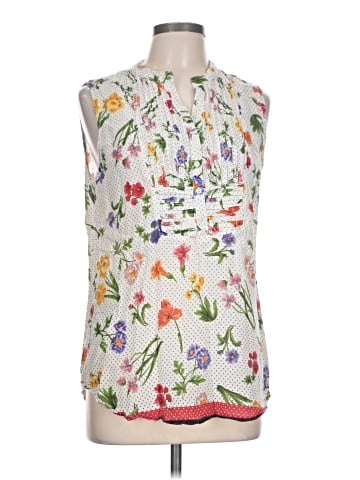 Magazine Sleeveless Blouse (view 1)