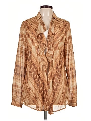 Lauren by Ralph Lauren Long Sleeve Blouse (view 1)