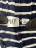 Gap 100% Cotton Stripes Blue Shorts Size XS - photo 3