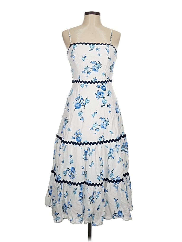 Pre-owned Francesca's Cocktail Dress In Blue