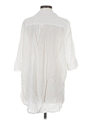 J.Crew 3/4 Sleeve Button-Down Shirt (view 2)