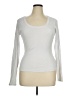 Guess Silver Long Sleeve Top Size XL - photo 1