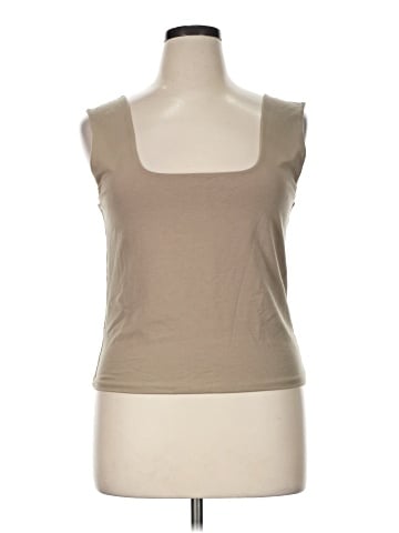 Vince. Sleeveless T-Shirt (view 1)