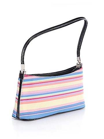 Kate spade blue striped on sale purse