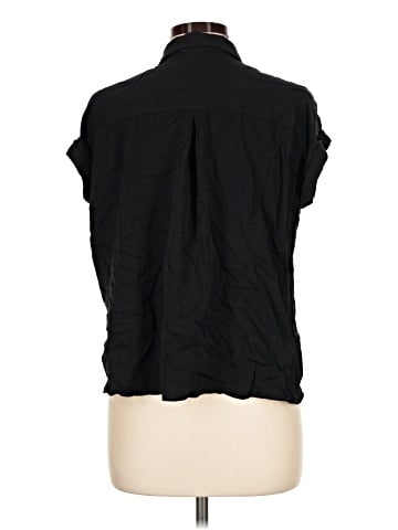 Rose + Olive Sleeveless Button-Down Shirt (view 2)