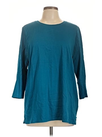 Lands' End 3/4 Sleeve T-Shirt (view 1)