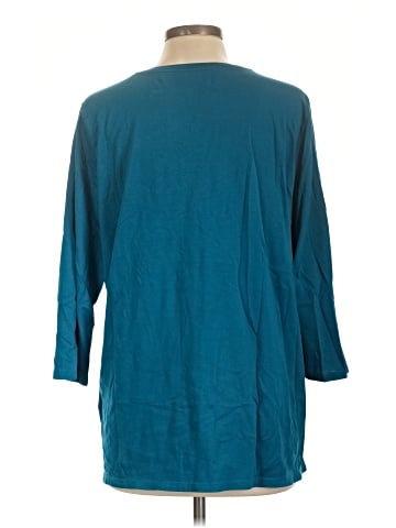 Lands' End 3/4 Sleeve T-Shirt (view 2)