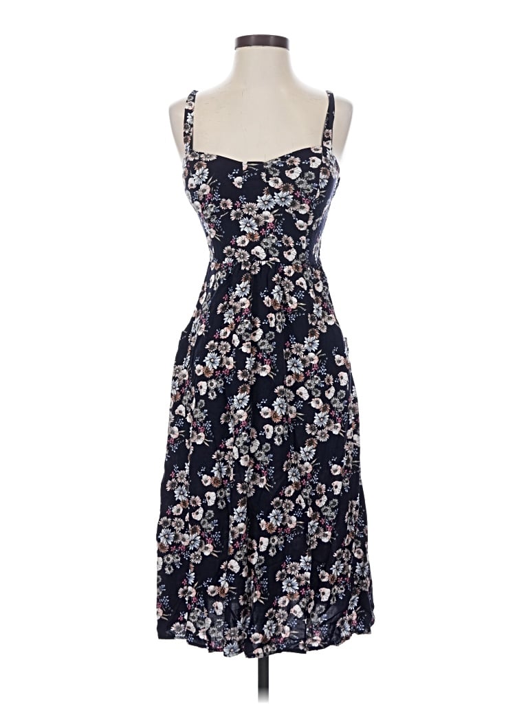 Pre-owned Auw Casual Dress In Blue