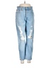 Levi's 100% Cotton Hearts Blue Jeans Size 26 waist - photo 1