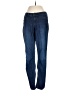 Express Jeans Solid Blue Jeans Size 2 - photo 1