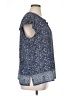 Liz Claiborne 100% Polyester Blue Sleeveless Blouse Size XL - photo 4