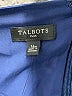 Talbots 100% Polyester Floral Blue Cocktail Dress Size 14 - photo 7
