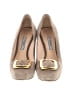 Prada 100% Leather Tan Pumps Size EU 36 - photo 2