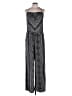 Robin Piccone Chevron-herringbone Silver Jumpsuit Size L - photo 1