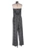 Robin Piccone Chevron-herringbone Silver Jumpsuit Size L - photo 2