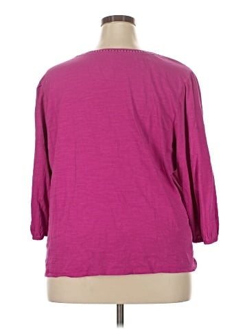 St. John's Bay 3/4 Sleeve T-Shirt (view 2)