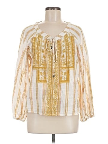 Rock Flower Paper 3/4 Sleeve Blouse (view 1)
