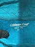 Coldwater Creek 100% Polyester Chevron-herringbone Teal Turtleneck Sweater Size 2X - photo 7