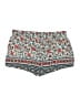 Express 100% Rayon Print Teal Shorts Size L - photo 2