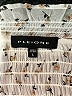 Pleione 100% Polyester Floral Ivory Short Sleeve Blouse Size L - photo 7