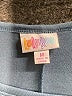 Lularoe Solid Blue Casual Dress Size M - photo 7