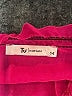 TU 100% Polyester Pink Short Sleeve Blouse Size 14 - photo 7