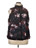 Maurices 100% Polyester Floral Black Vest Size 20 (2) - photo 1