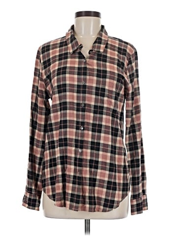 Soft Joie Long Sleeve Button-Down Shirt (view 1)