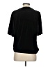 Ann Taylor LOFT Black Short Sleeve Top Size S - photo 2