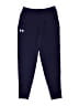 Under Armour 100% Polyester Blue Track Pants Size L (youth) - photo 1