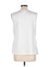 Christopher & Banks 100% Polyester Silver Sleeveless Blouse Size L - photo 2