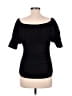 Shape FX Black Short Sleeve Top Size M - photo 2